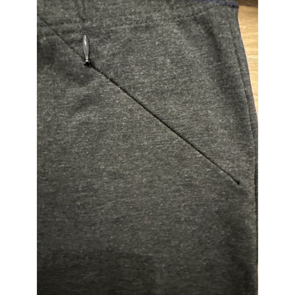 J. Jill Women's Petite Large Charcoal Heather Gray Ponte Leggings Pull On - Picture 6 of 10